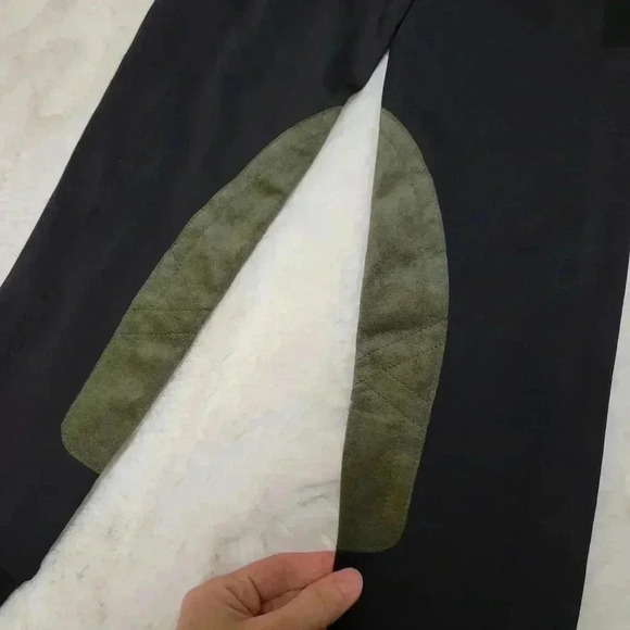 Botori Life Riding Pants Leggings Size XS Women's Black Olive Green - Picture 2 of 7